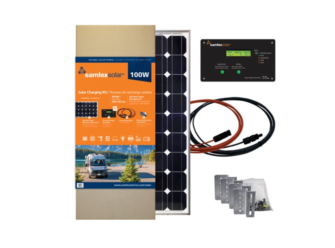 Samlex kit solaire 100w + controleur 30A