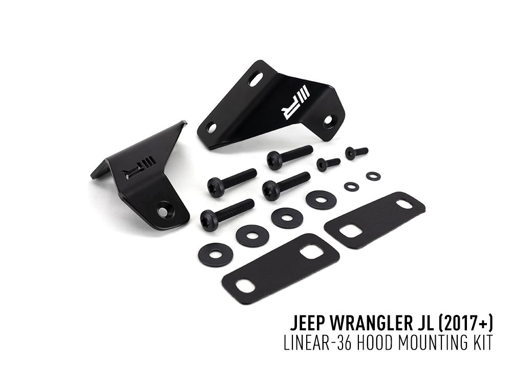 Jeep Wrangler JL (2017+) - Kit de Montage Linear pour Capot
